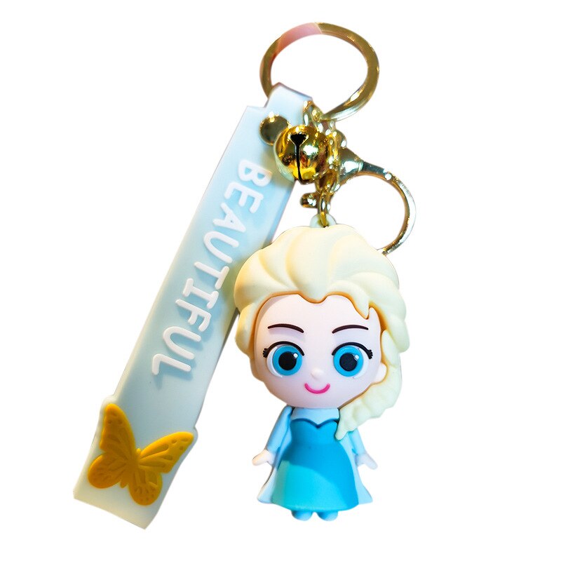 Llavero Goma 3D Princesa Frozen Elsa