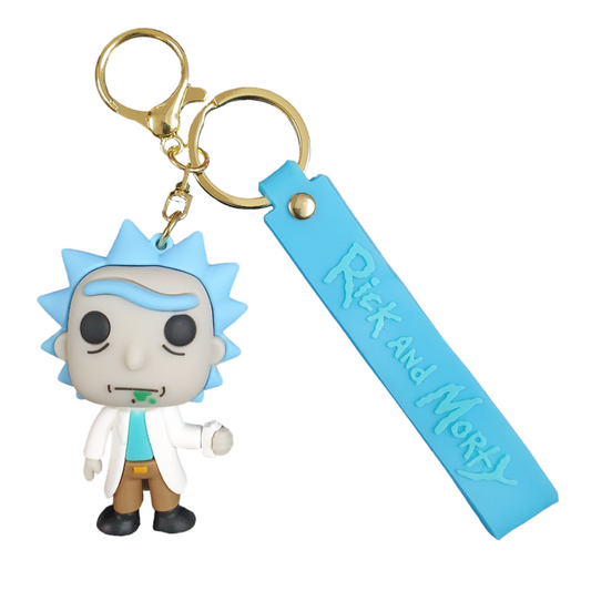 Llavero Goma 3D Rick and Morty - Rick
