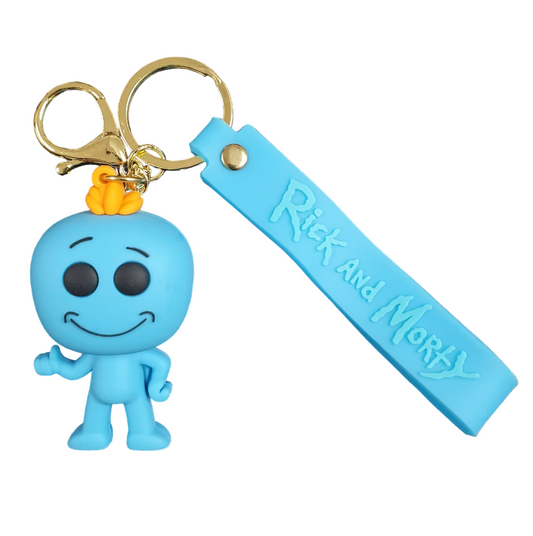 Llavero Goma 3D Rick and Morty - Mr Meeseeks