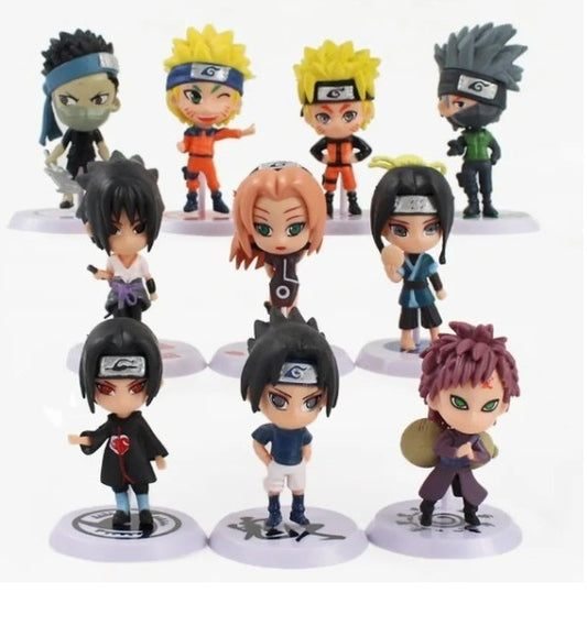 Figura Naruto - Set 10 figuras Mix