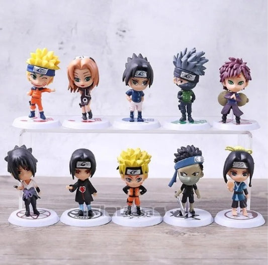 Figura Naruto - Set 10 figuras Mix