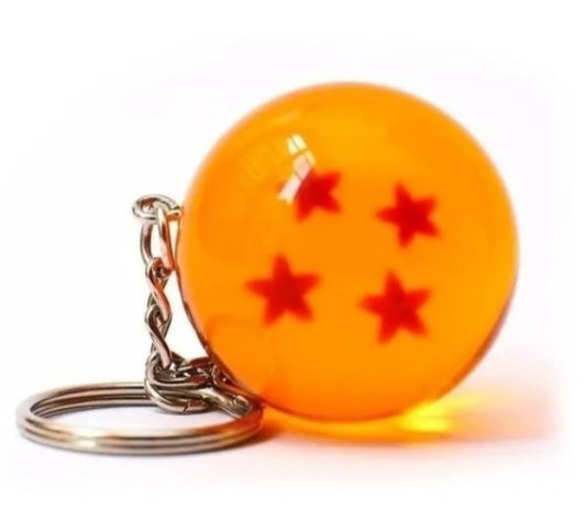 Llavero Dragon Ball Z - Esfera del Dragon 4 Estrellas