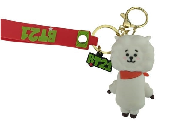 Llavero Goma 3D BT 21 RJ Ovejita