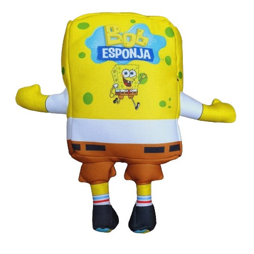 Peluche Bob Esponja - Bob Con Anteojos/Nerd- 30cm