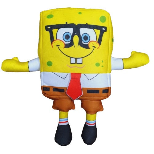 Peluche Bob Esponja - Bob Con Anteojos/Nerd- 30cm