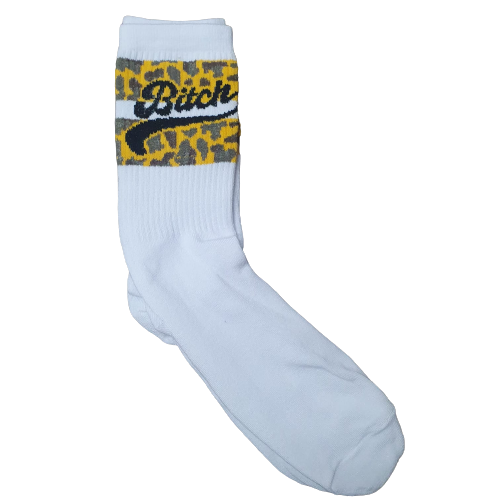 Media 3/4 Bitch Fondo Blanco