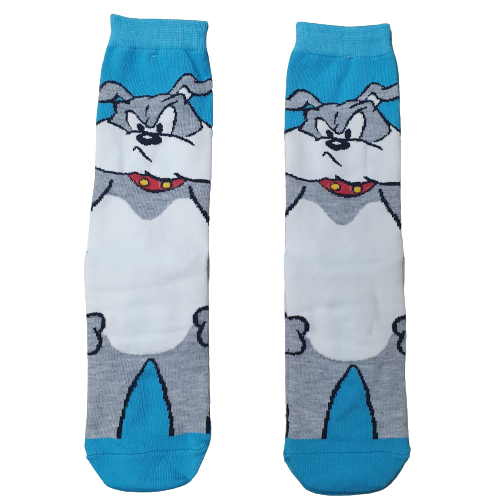 Media 3/4 Tom & Jerry Spike Fondo Celeste