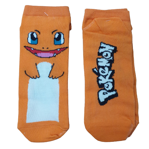 Medias Soquete Pokemon Charmander