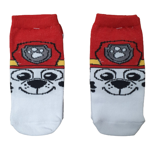 Medias Soquete Paw Patrol Marshall Talle Niño