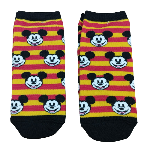 Medias Soquetes Mickey Mouse caritas