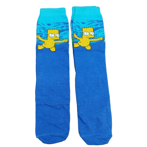 Medias 3/4 Los simpson - Bart (Nirvana Nevermind)