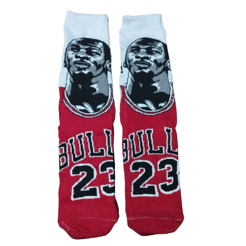 Medias 3/4 Michael Jordan - Bull 23 (Fondo blanco)