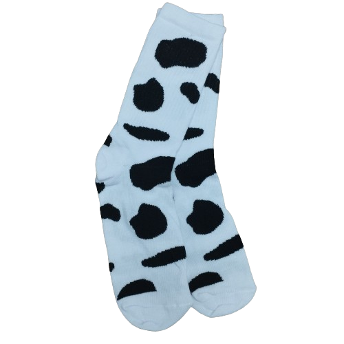 Medias 3/4 Manchas negras (fondo blanco)