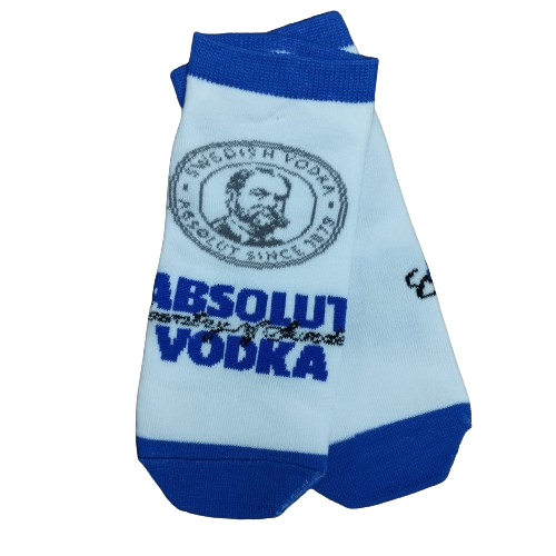 Medias Soquetes Absolut Vodka - Logo
