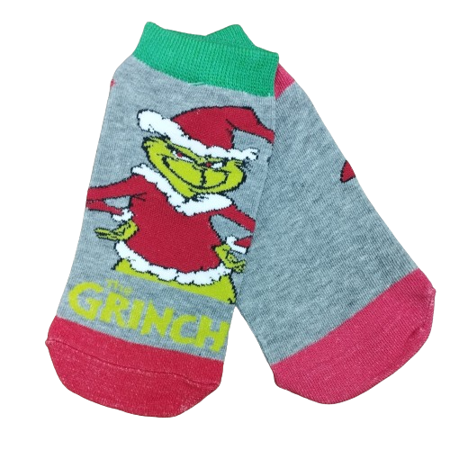 Medias Soquetes Grinch Navidad