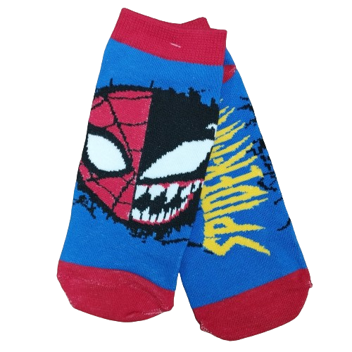 Medias Soquetes Spiderman - Spiderman y Venom