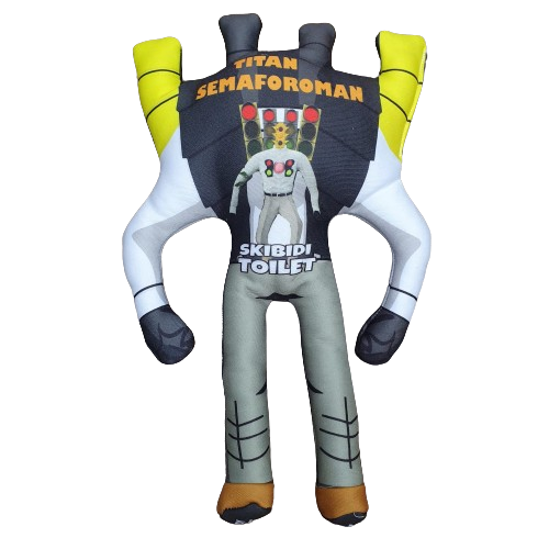 Peluche Skibidi Toilet - Titan SemaforoMan - 35CM
