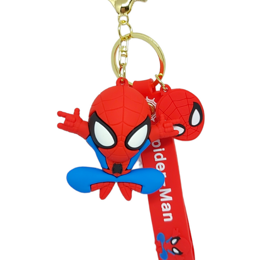 Llavero Goma 3D Spider Man saltando