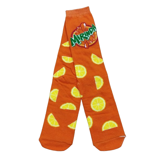 Medias 3/4 Mirinda - Logo Naranja