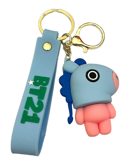 Llavero Goma 3D BT21 Mang Caballito