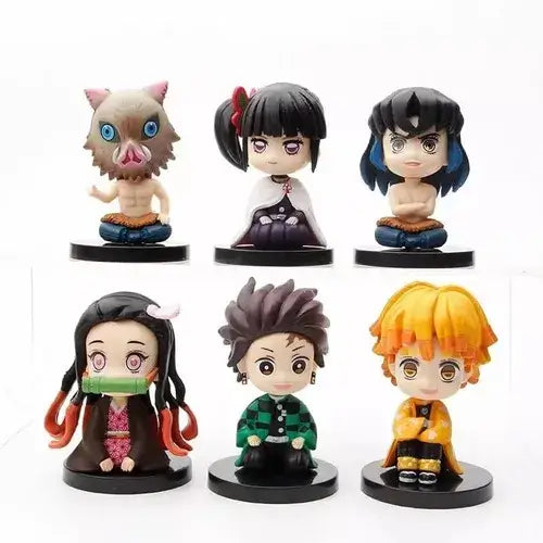 Figura Demon Slayer Set x 6