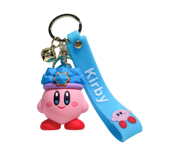 Llavero goma 3D Kirby - Rey Hielo