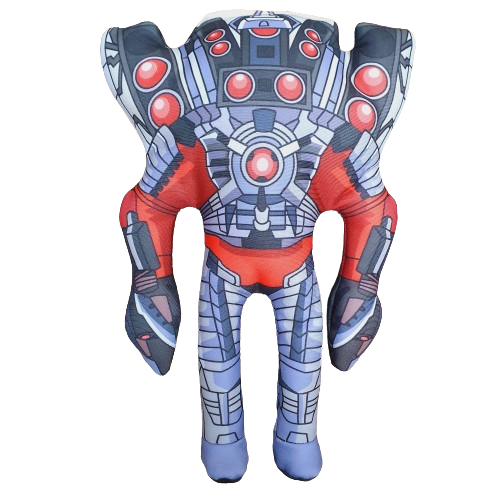Peluche Skibidi Toilet - Titan Speakerman Upgraded 2.1(Mejorado) 35cm
