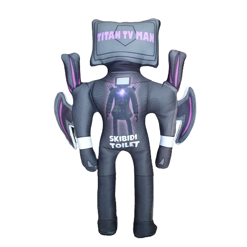 Peluche Skibidi Toilet - Titan TvMan - 36CM