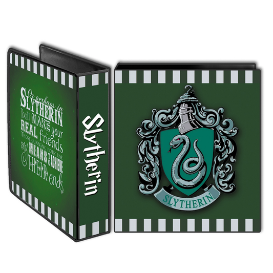 Carpeta Escolar N°3 Harry Potter - Slytherin (Modelo: HP 02)