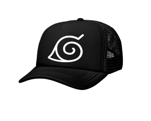 Gorra trucker Naruto - Konoha (Aldea de la Hoja)