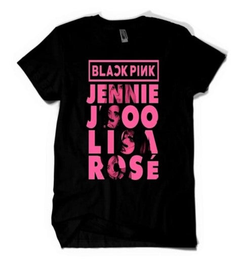 Remera K-Pop - Black Pink