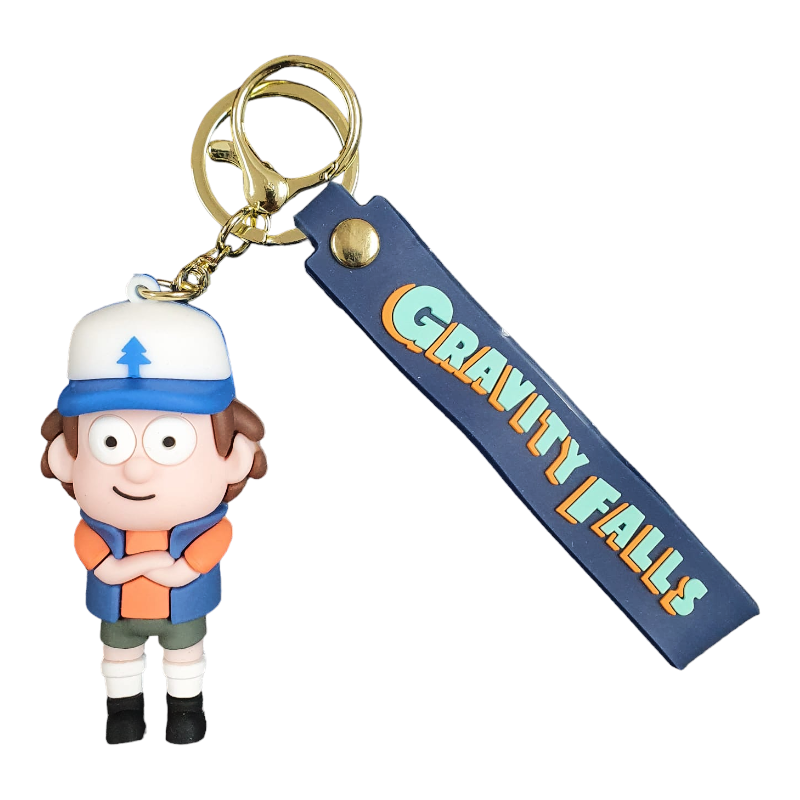 Llavero Goma 3D Gravity Falls - Dipper Pines