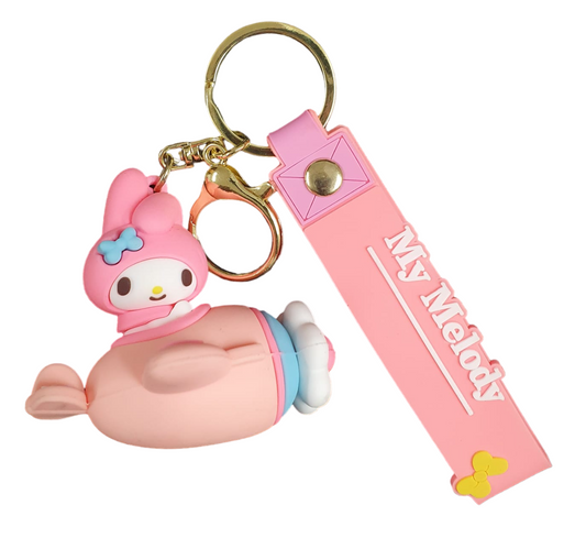 Llavero Goma 3D Sanrio - My Melody Avión