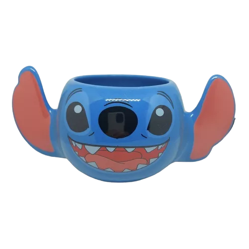 Tazon cerámica Diseño 3D Lilo &amp; Stitch Stitch orejas