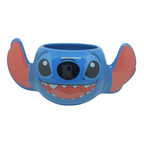 Tazon cerámica Diseño 3D Lilo & Stitch Stitch orejas