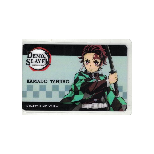 Credencial - Demon Slayer - Kamado Tanjiro