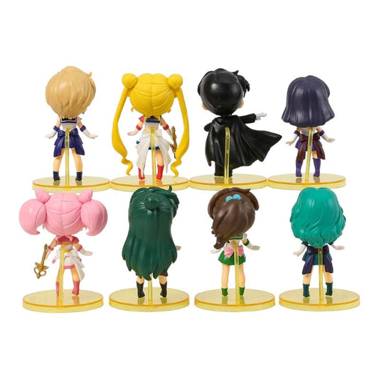 Figuras (Set x8) Sailor Moon - Personajes 8-9cm