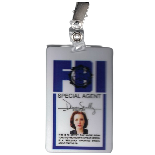 Credencial colgante - X-Files - Dana Scully (1ra temporada)