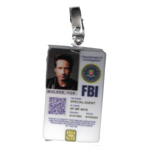 Credencial colgante - X-Files - Fox Mulder (ultima temporada)