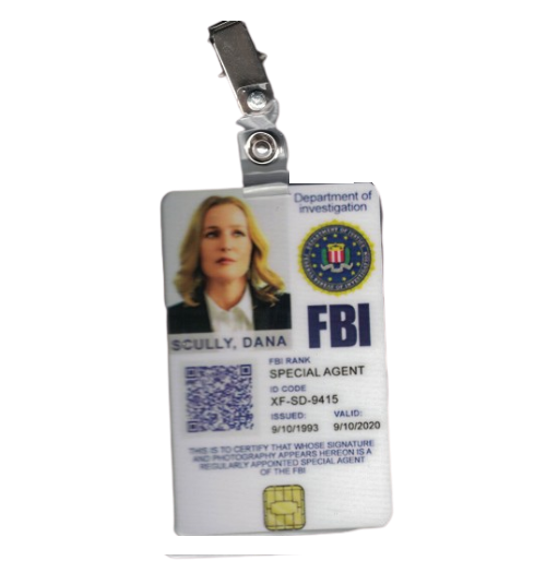 Credencial colgante - X-Files - Dana Scully (ultima temporada)